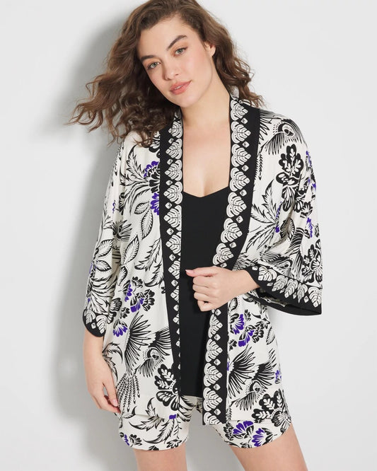 FLY BY NIGHT CHMPGNE DRMS Pajama Cardi