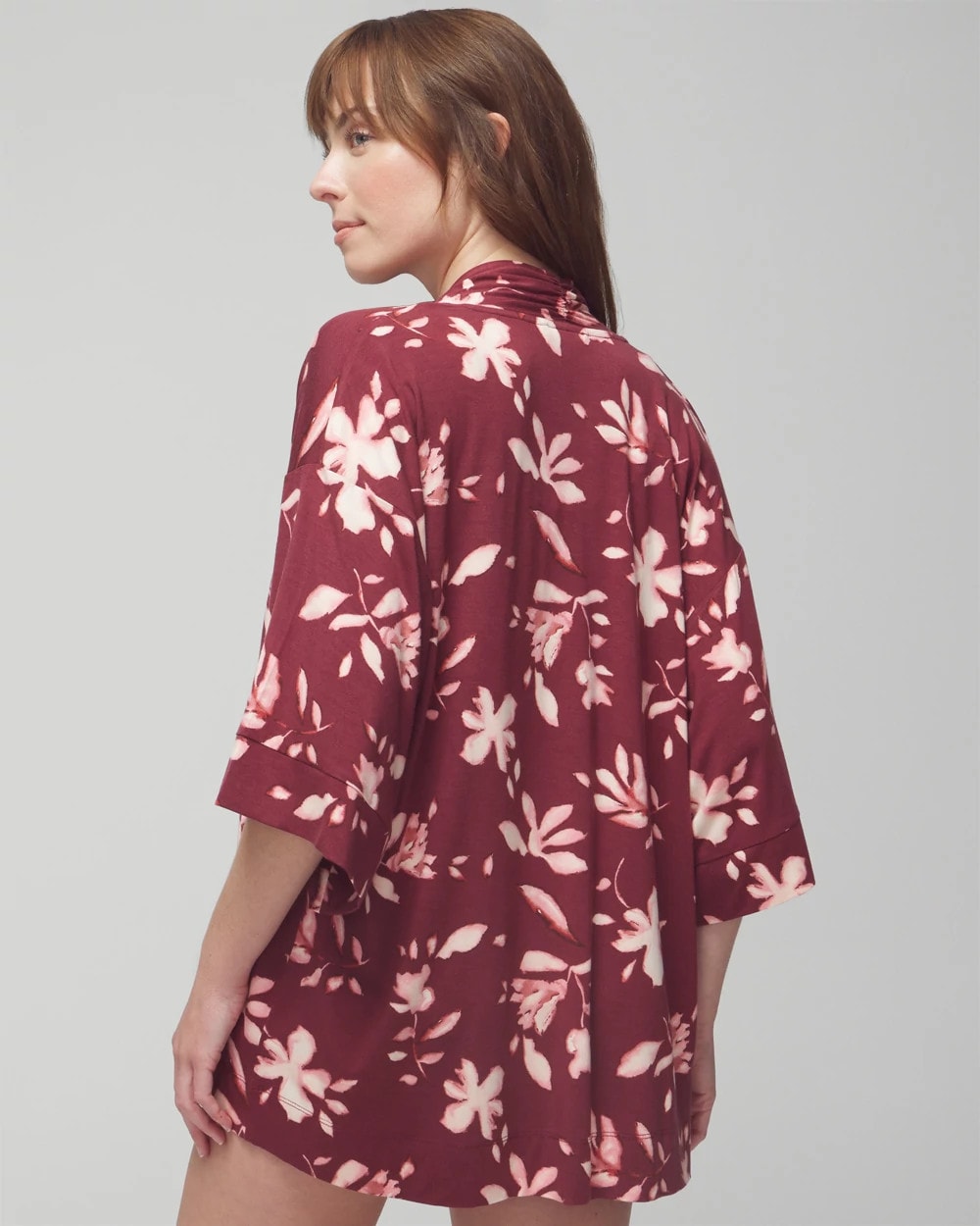 BUDDING ROMANCE VERMILL Pajama Cardi