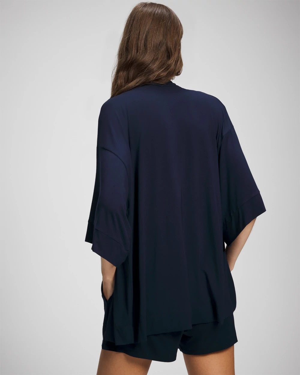 NIGHTFALL NAVY Pajama Cardi