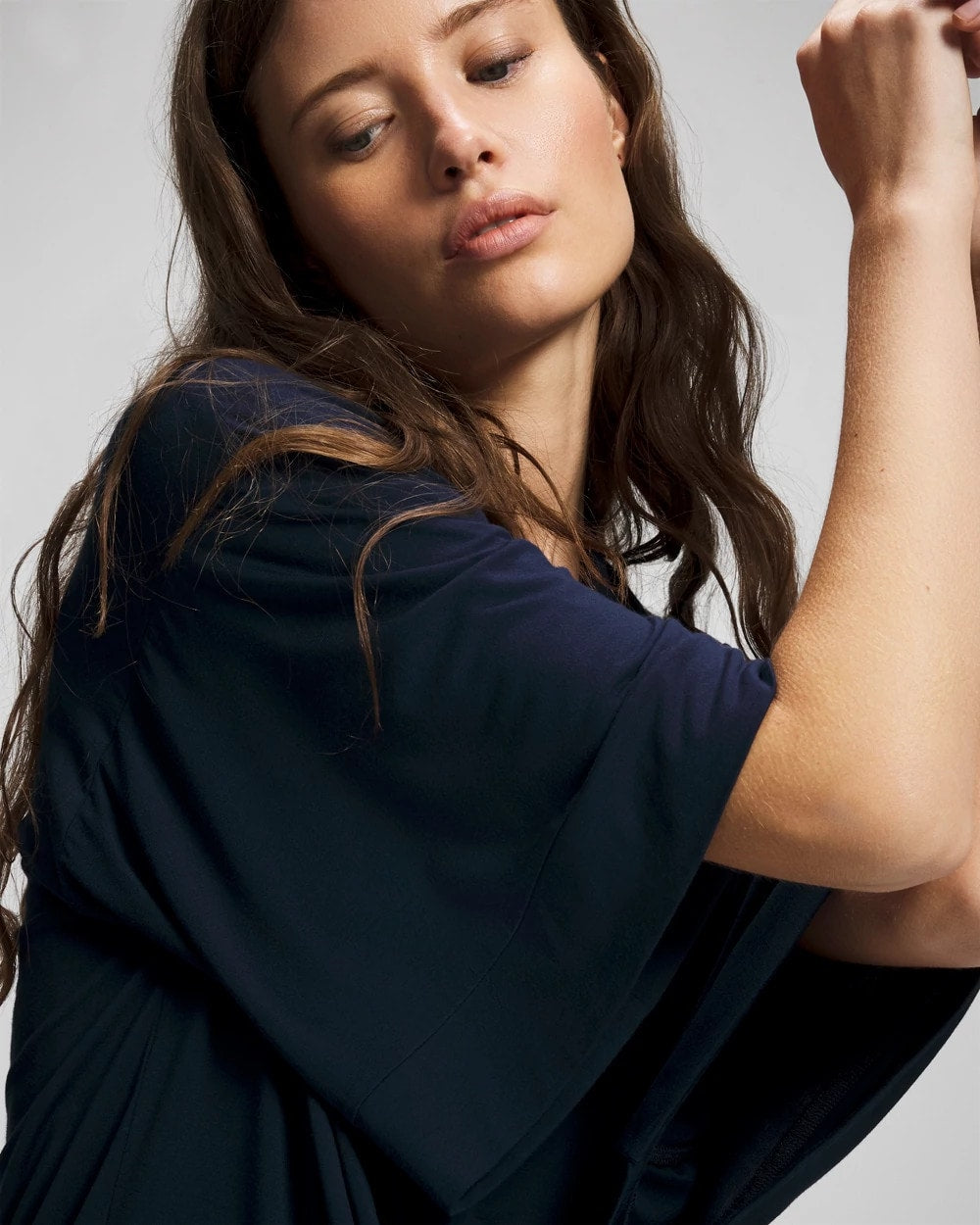 NIGHTFALL NAVY Pajama Cardi