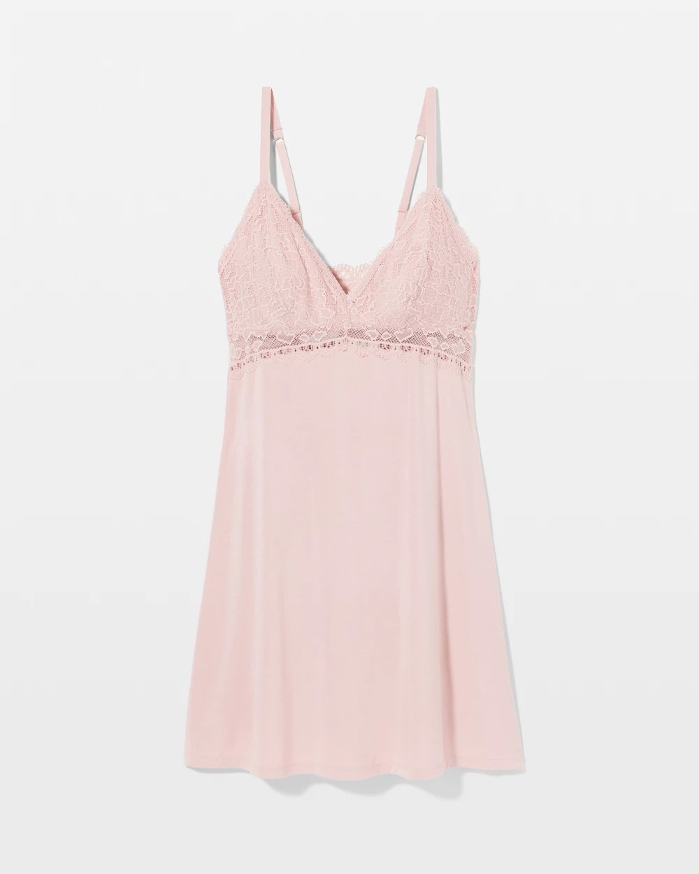 VINTAGE PINK Soft Support Lace Chemise