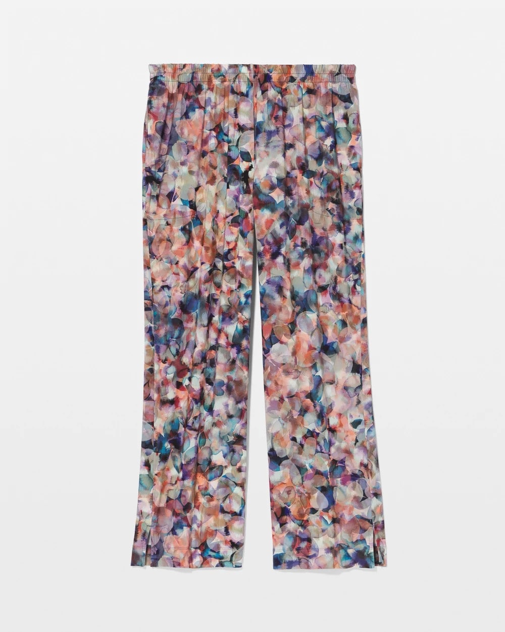 PETAL MOSAIC PETROL Ankle Pajama Pants