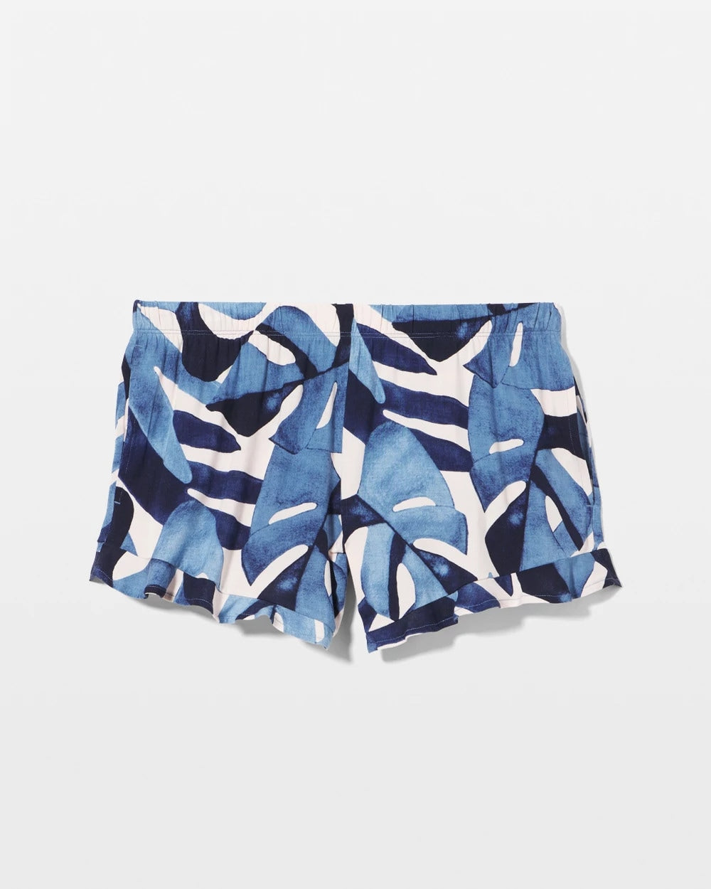 TROPICAL BREEZE SKY Ruffle Pajama Shorts