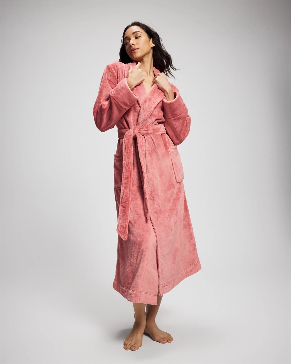 ANTIQUE PINK Long Robe