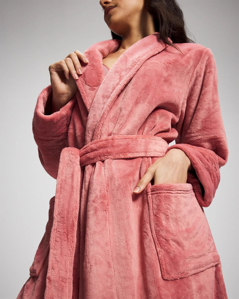 ANTIQUE PINK Long Robe