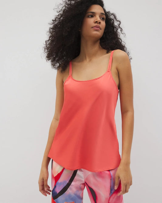 DEEP SEA CORAL Double Strap Pajama Cami