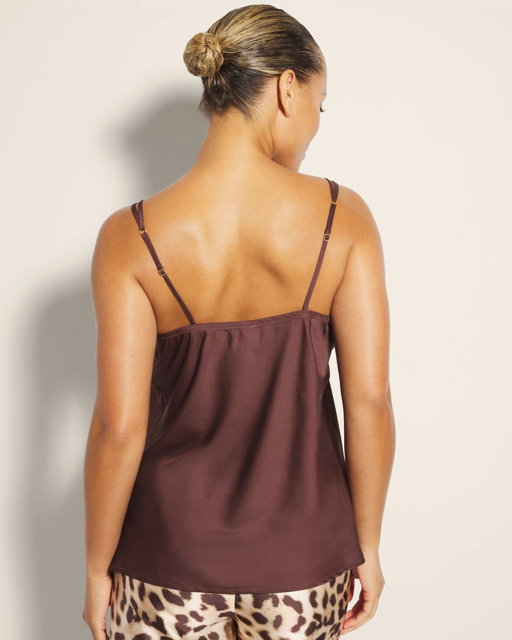 MOCHA Double Strap Pajama Cami