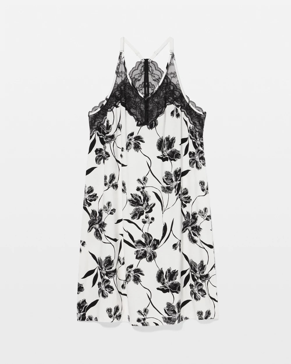 REFLECTION BLOOMS CHAMP Lace Chemise