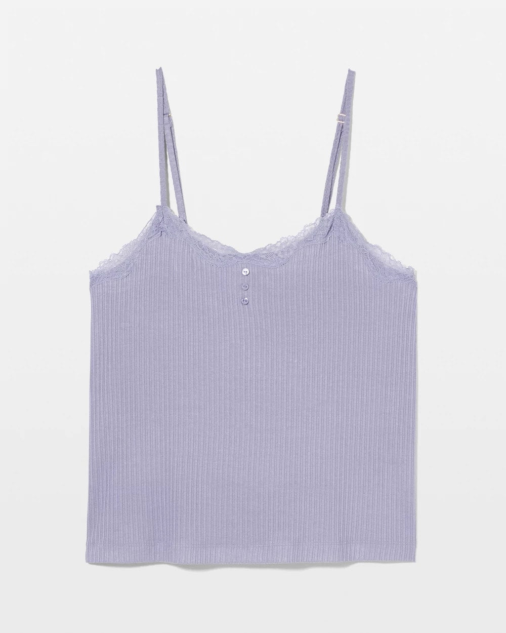 LAVENDER CLOUD Pointelle Pajama Cami