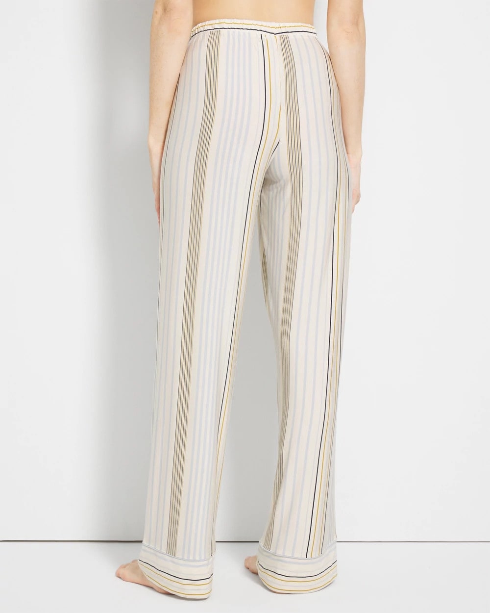 SUMMIT STRIPE CHAMPAGNE Printed Pajama Pants