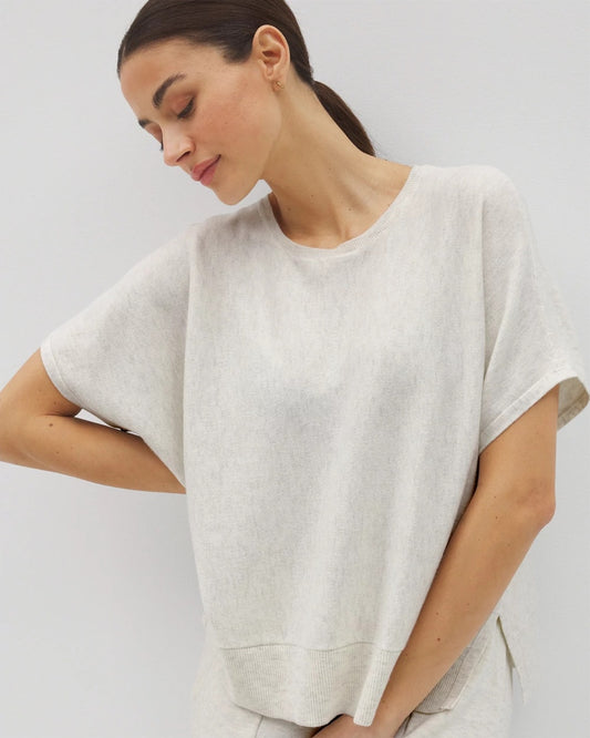 HEATHER CRYSTAL Dolman Sweater Top
