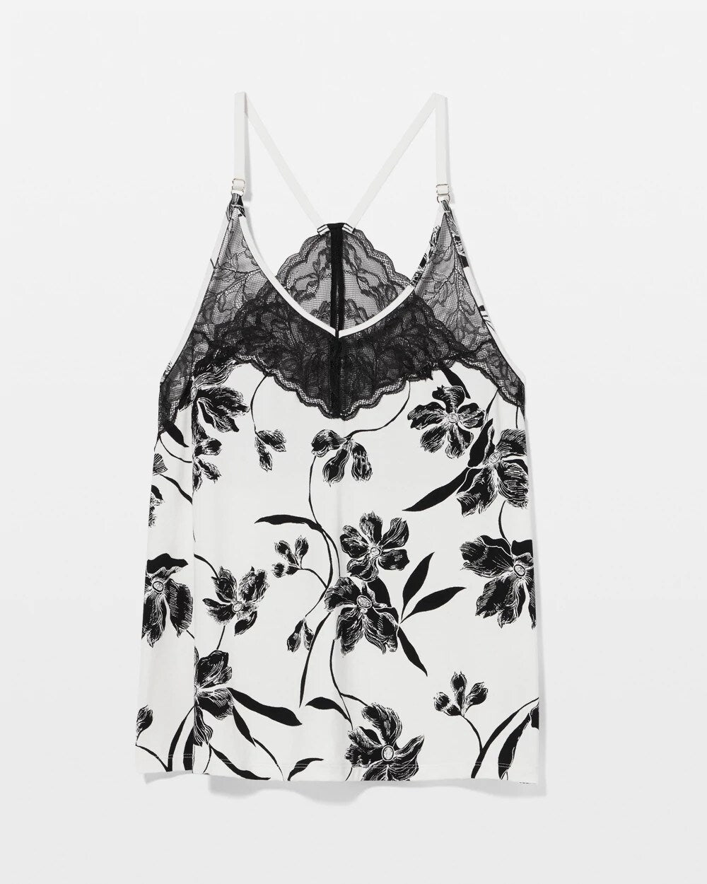 REFLECTION BLOOMS CHAMP Lace Pajama Cami