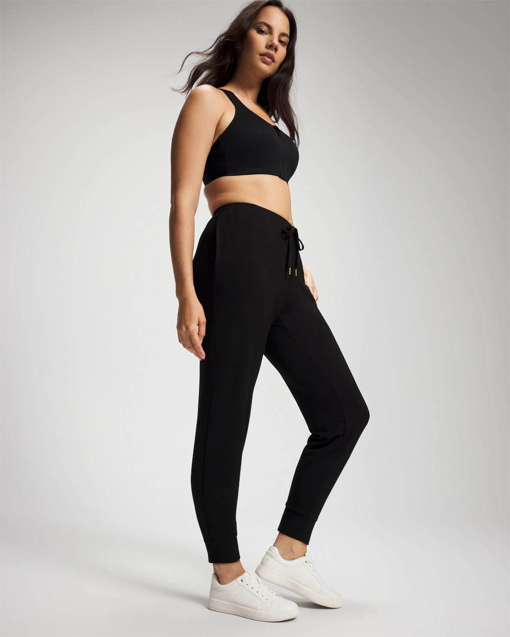 BLACK Ultrasoft Fleece Joggers