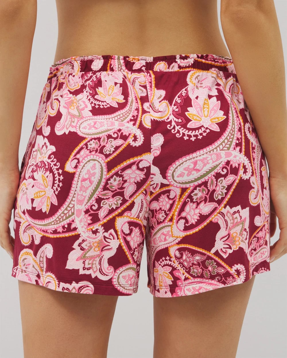 KASHMIR PAISLEY KISS Pajama Shorts