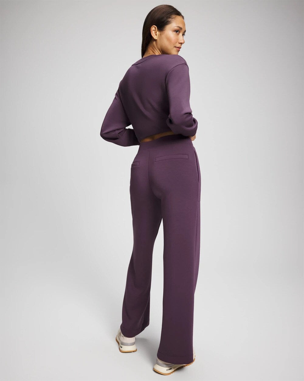 PLUM PERFECT Modern Modal Straight Leg Pant