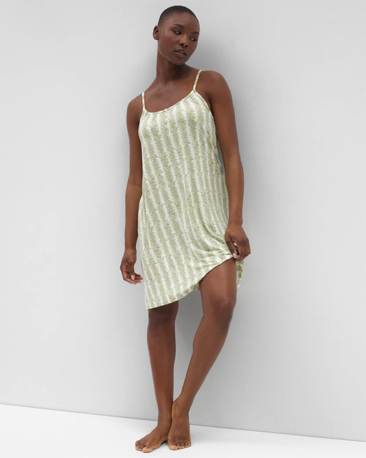 CHILL STRIPE CHAMPAGNE Cool Nights Chemise