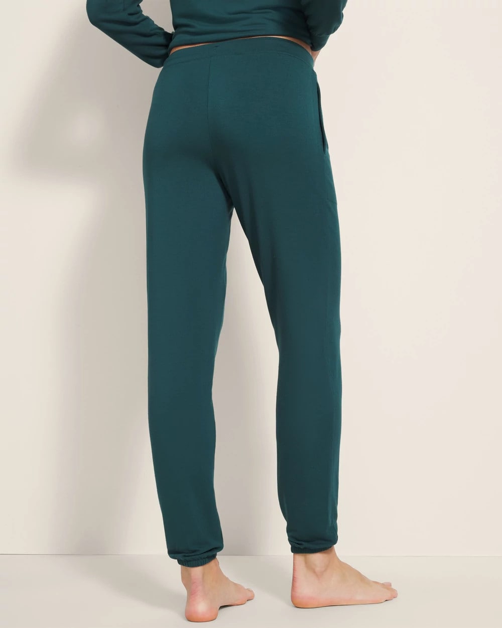 DEEP TEAL Banded Ankle Pajama Pant