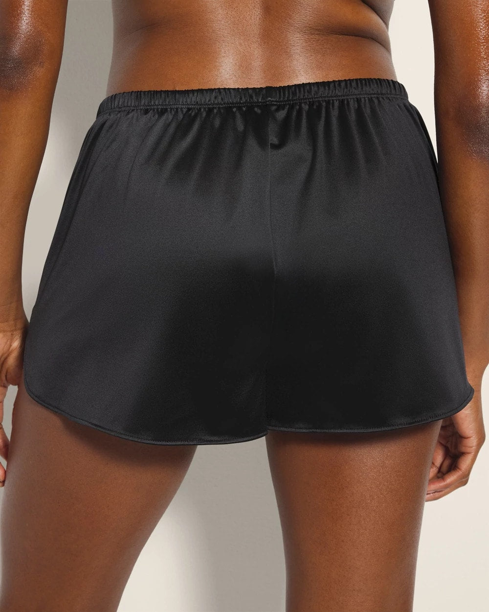 BLACK Pajama Shorts