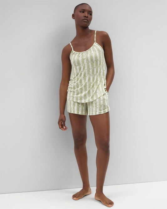 CHILL STRIPE CHAMPAGNE Cool Nights Pajama Cami