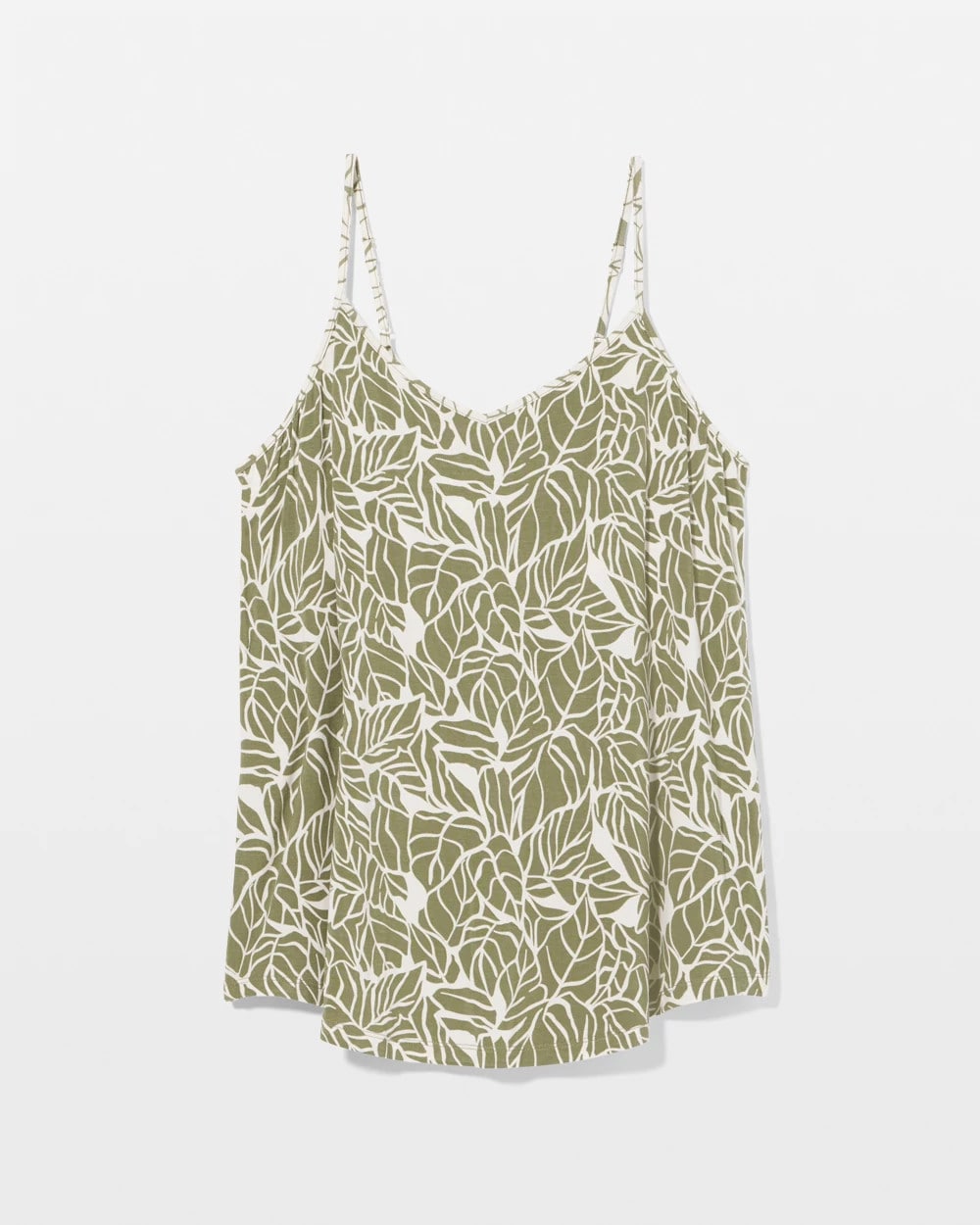 PALMTASTIC VETIVER/CHAMP V-Neck Pajama Cami