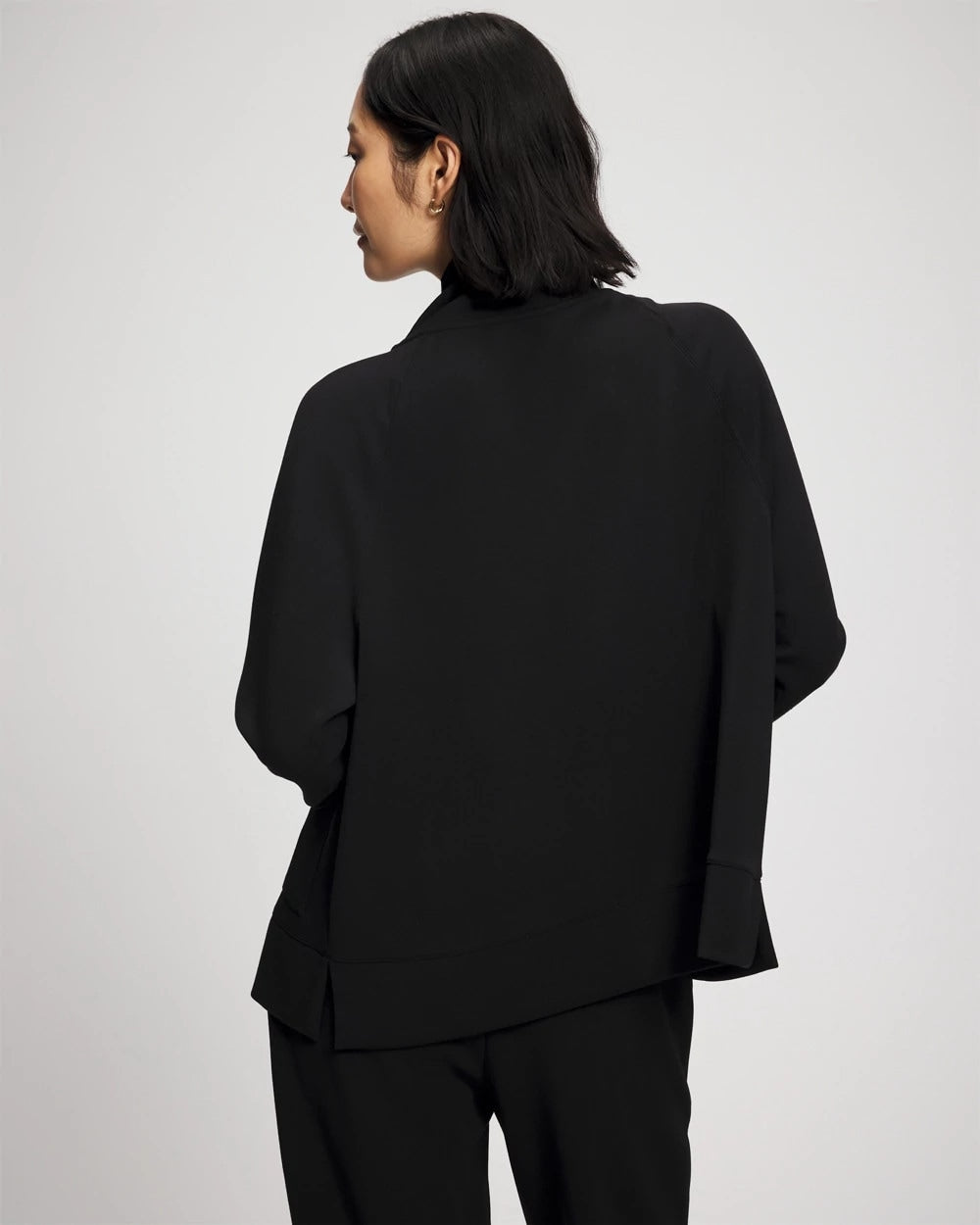 BLACK Modern Modal Jacket