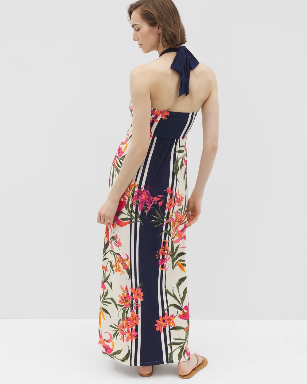 LE TIGRE FLORA BDR PARCH Retreat Maxi Bra Dress