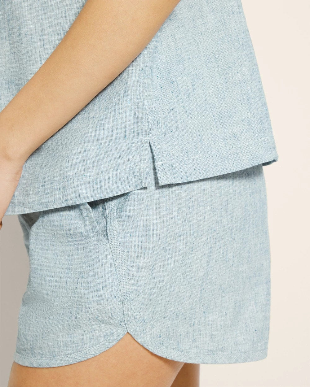 IDYLLIC BLUE CROSSDYE Pajama Cami