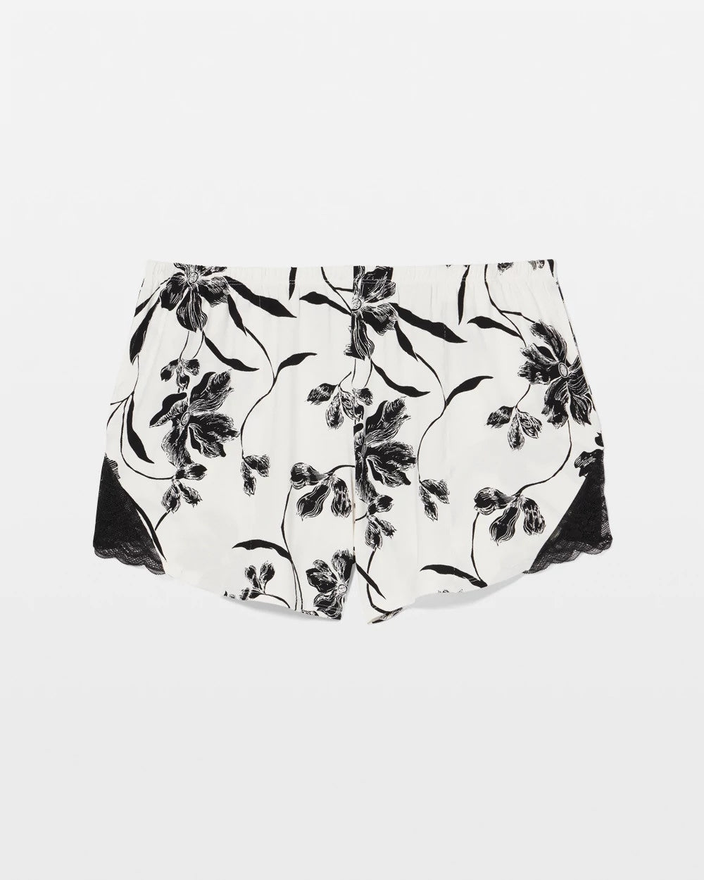 REFLECTION BLOOMS CHAMP Lace Trim Pajama Short