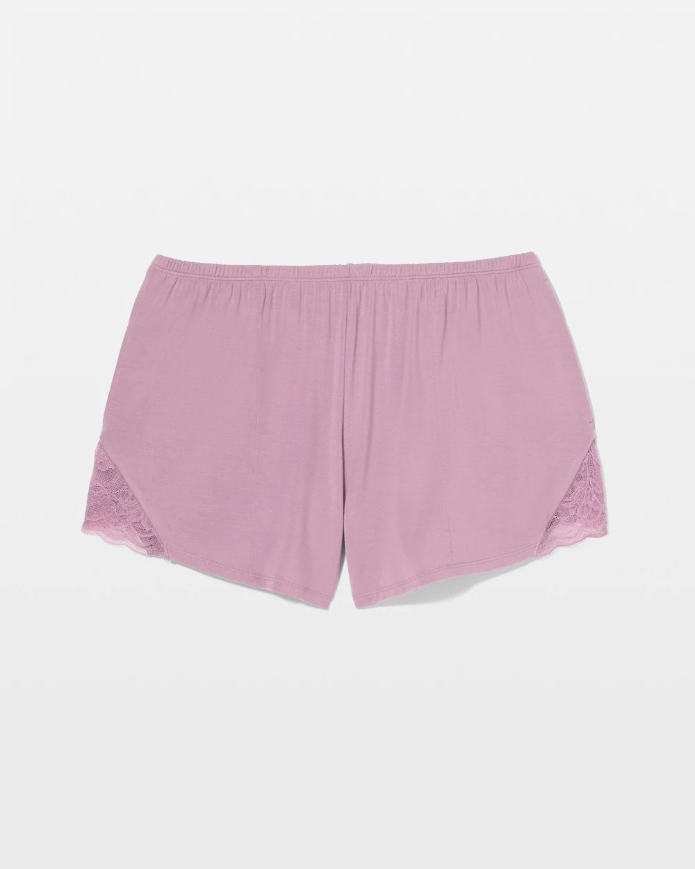 LILAC WINE Lace Trim Pajama Short