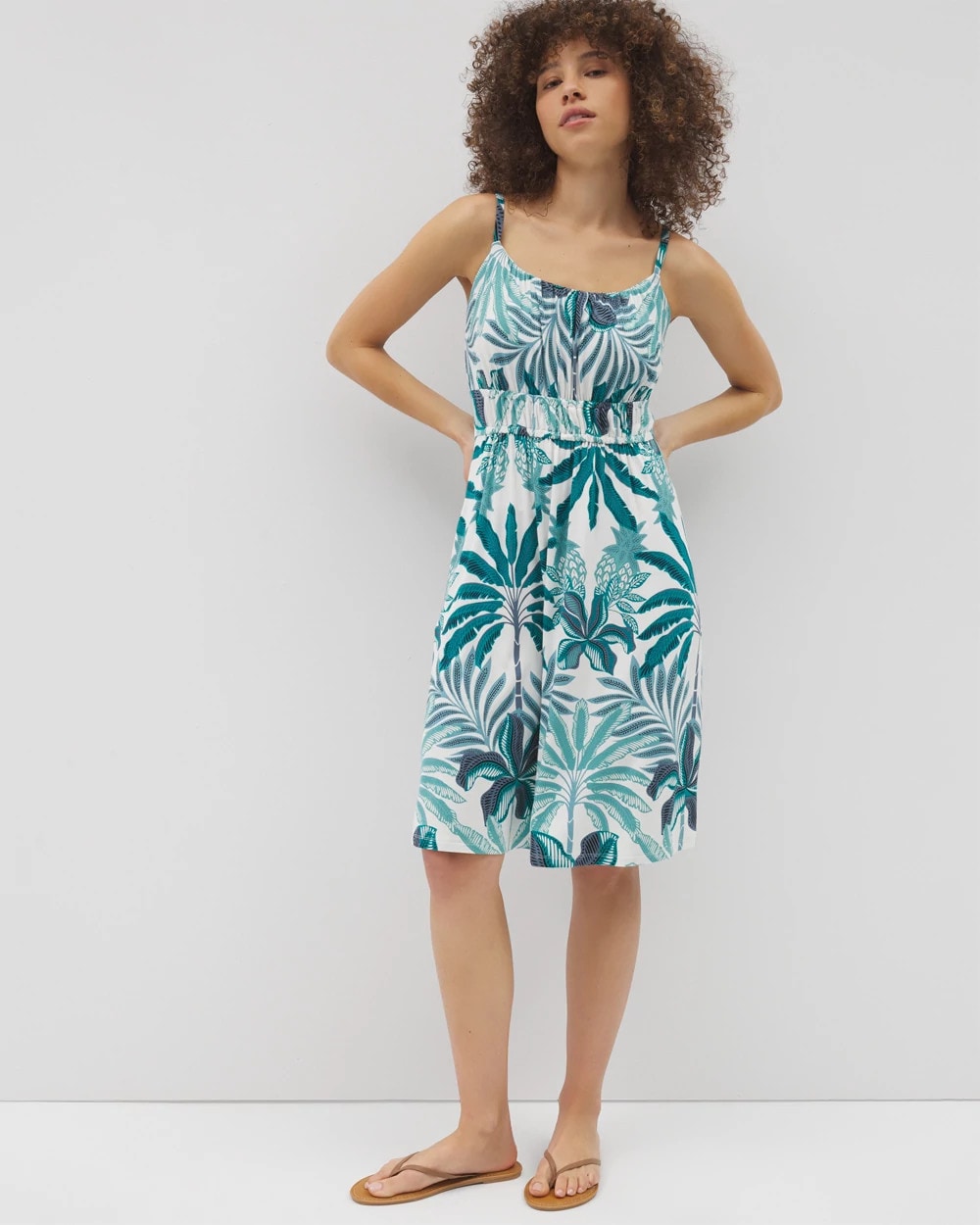 TROPIC TWIST ALLOVER Paradiso Short Bra Dress