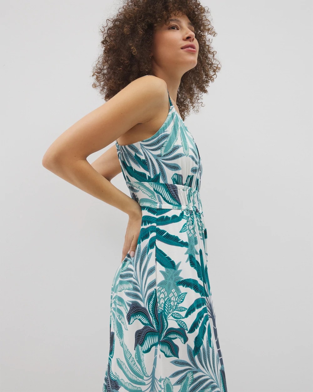 TROPIC TWIST ALLOVER Paradiso Short Bra Dress
