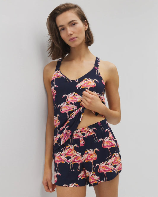 PARTY LIKE A FLOCK STAR N Pajama Shorts