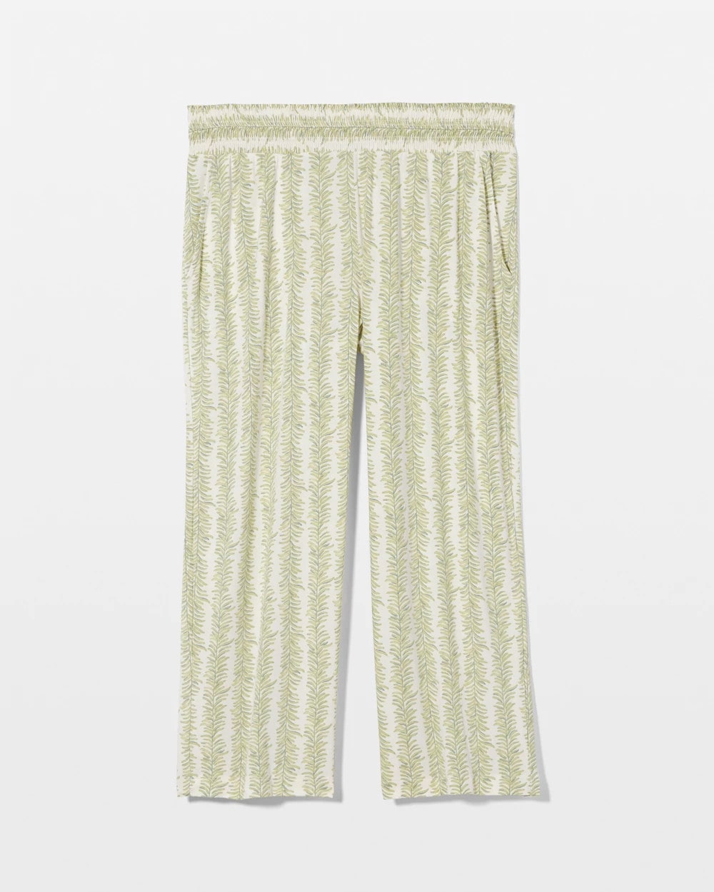 CHILL STRIPE CHAMPAGNE Cropped Pajama Pants