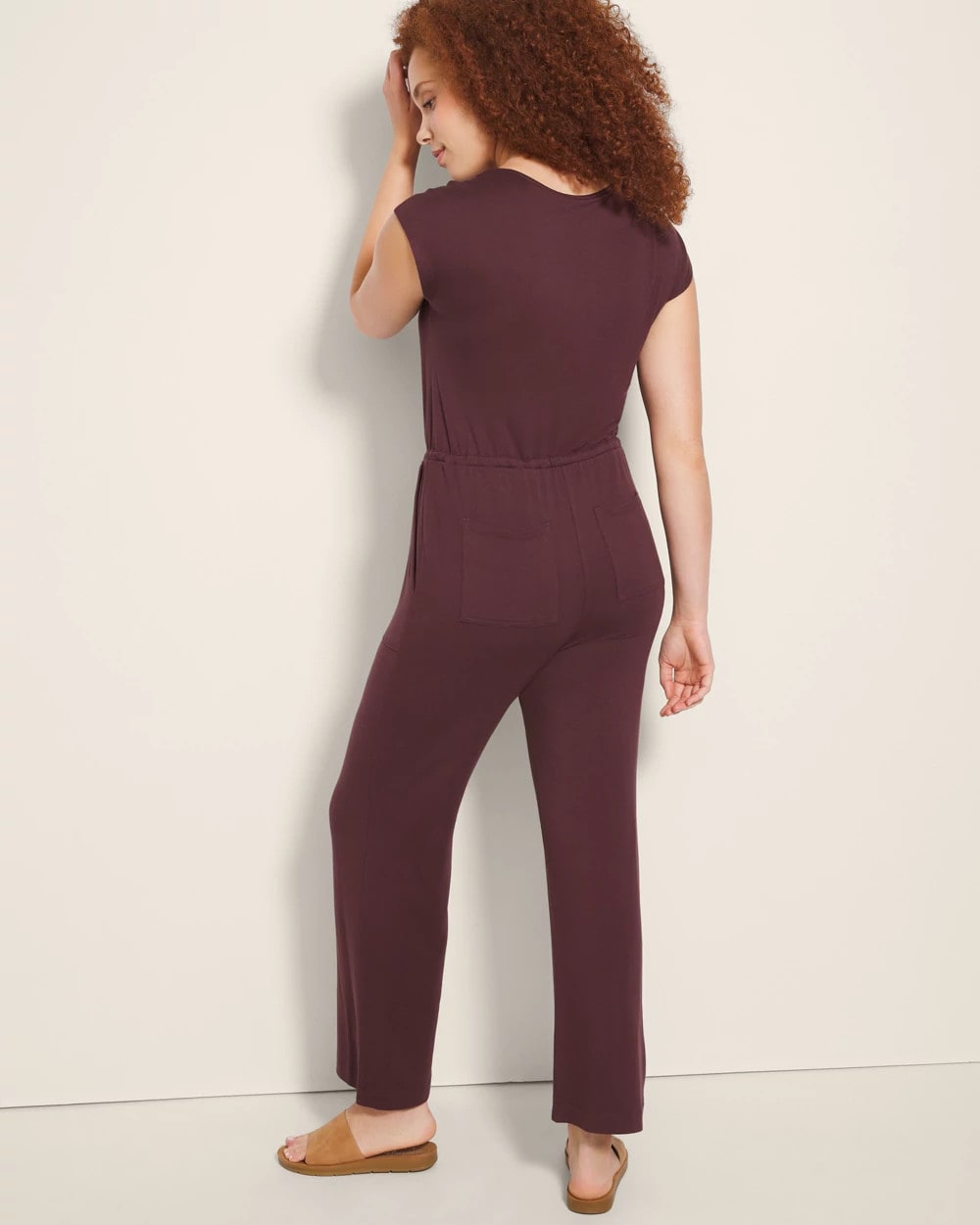 PINOT NOIR Wide-Leg Jumpsuit