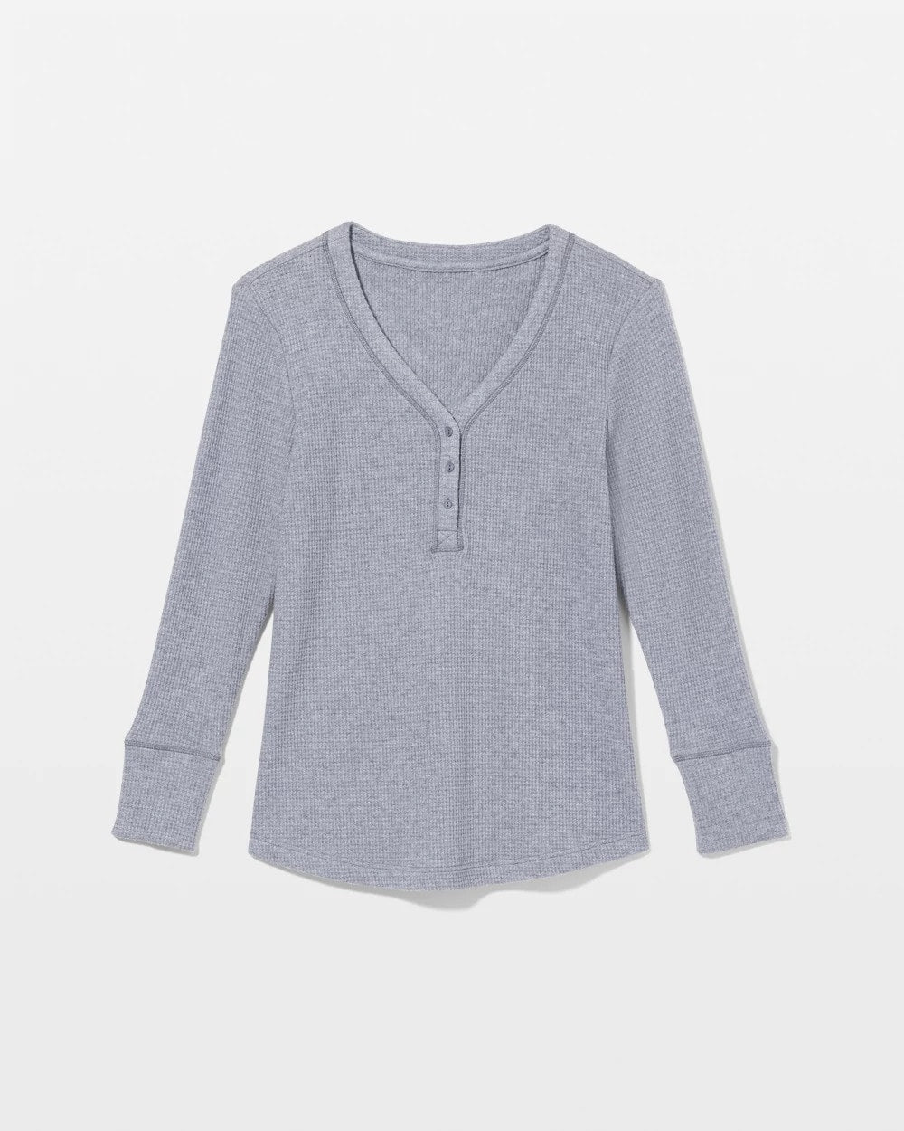 LUNAR TIDE Long-Sleeve Pajama Henley