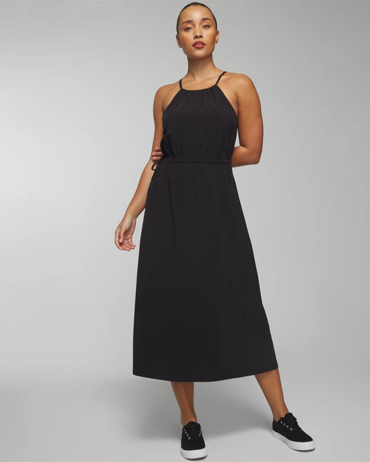 BLACK Relaxed Travel Bra Dress