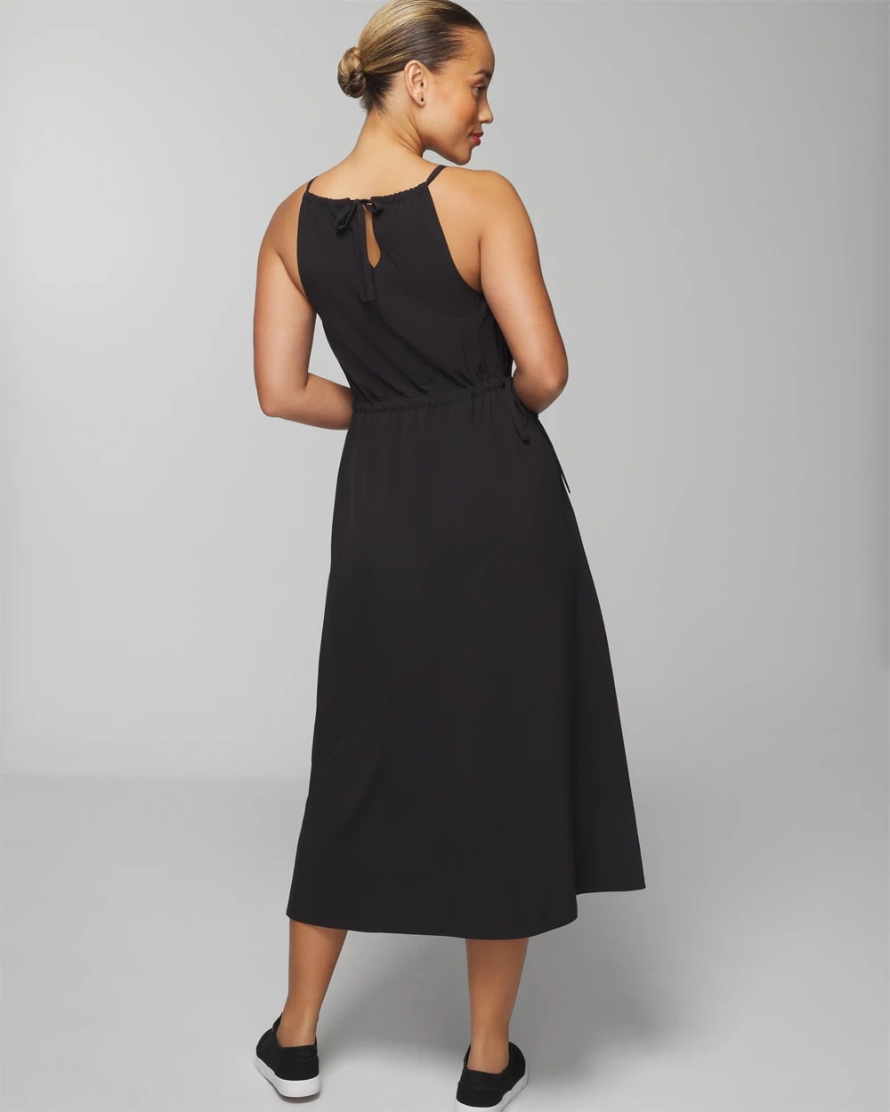 BLACK Relaxed Travel Bra Dress