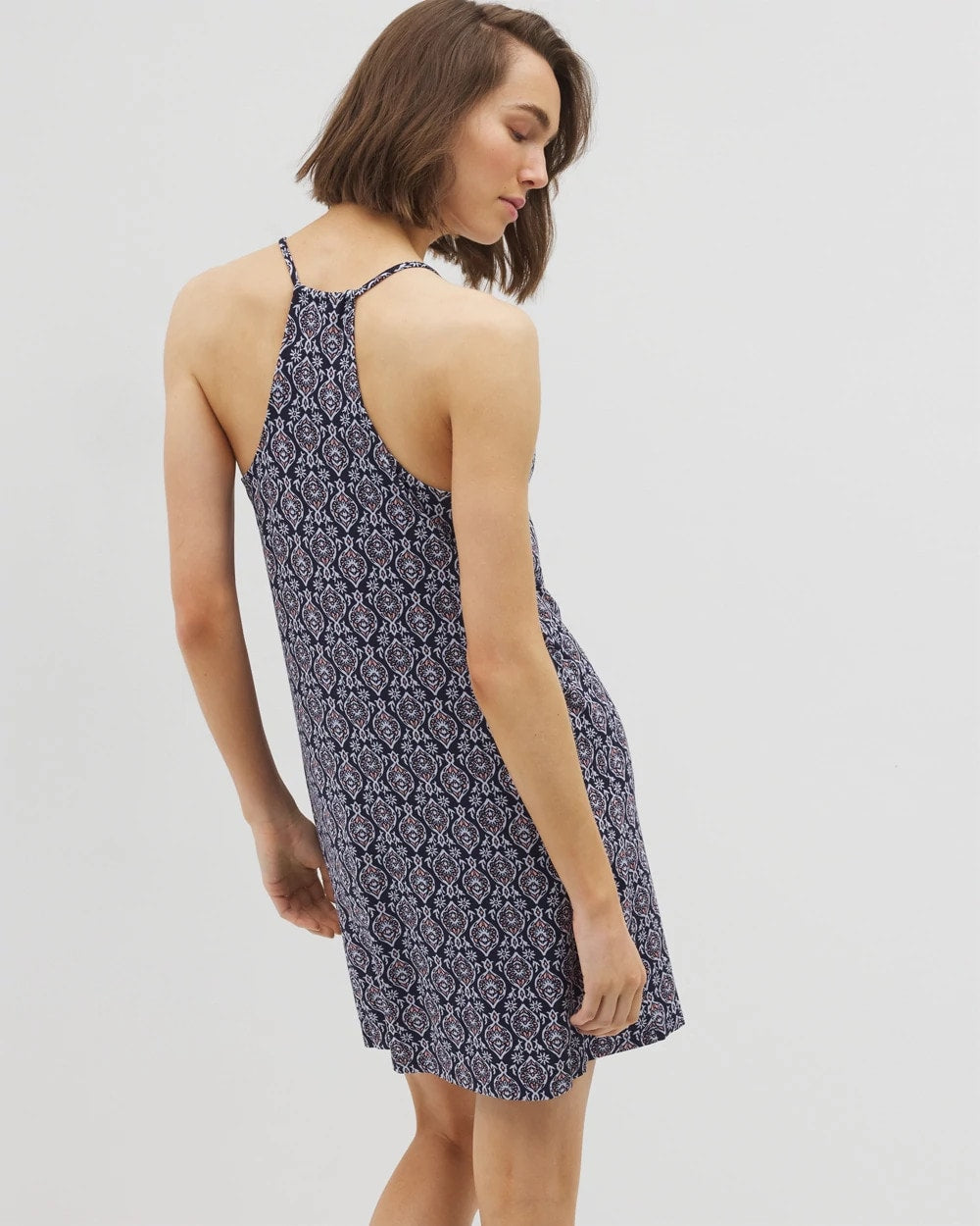 PLENTIFUL PIECES NAVY Strappy Sleepshirt