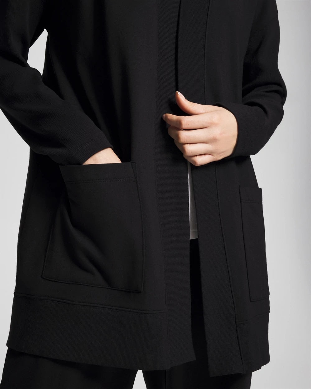 BLACK Essential Terry Wrap