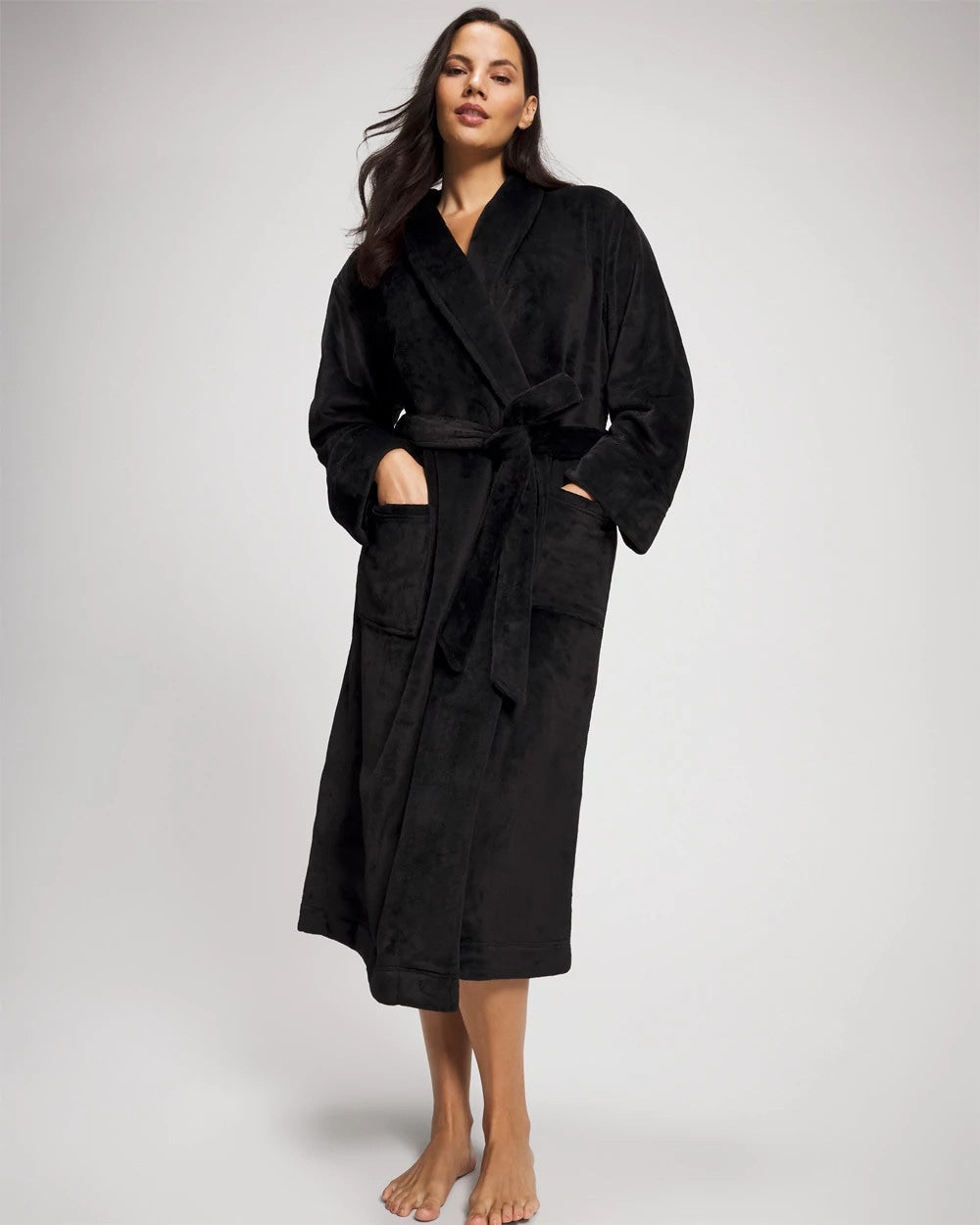 BLACK Long Robe