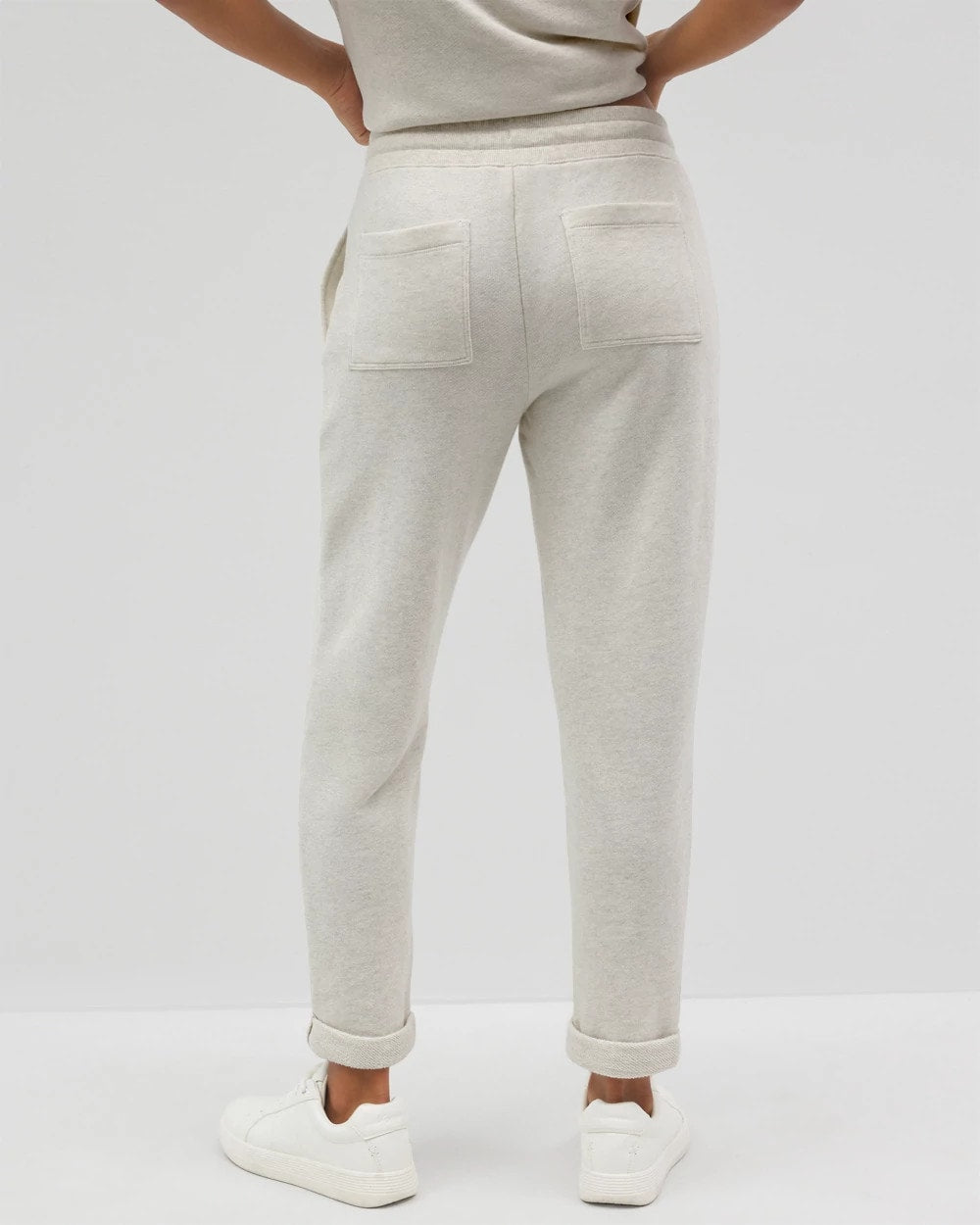 HEATHER CRYSTAL Cropped Pants