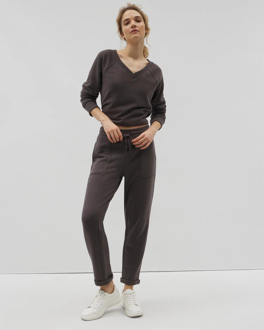 GALAXY GRAY Cropped Pants