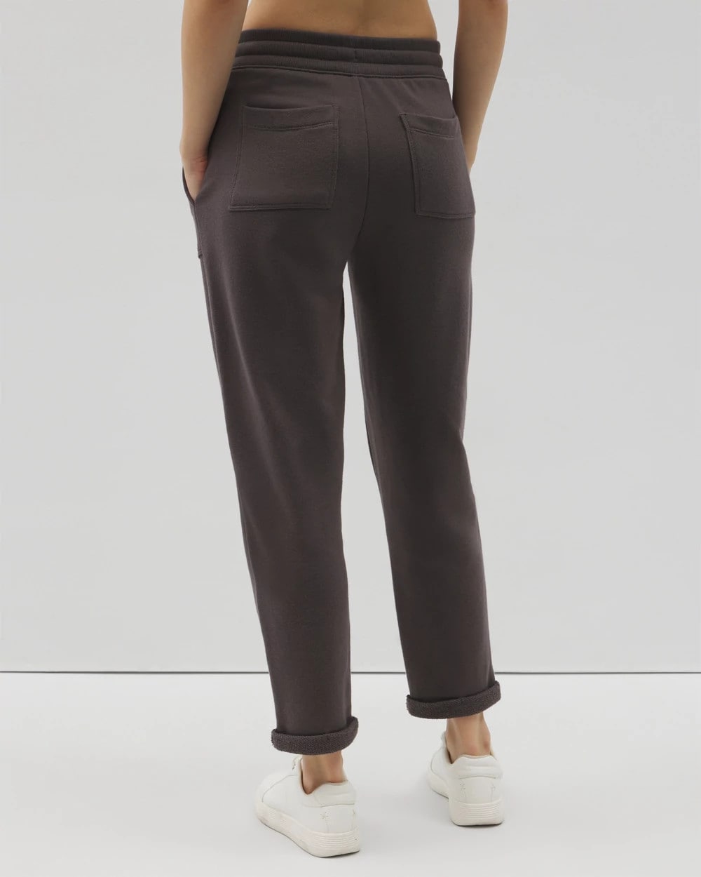 GALAXY GRAY Cropped Pants