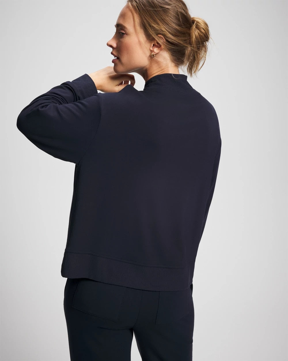 MIDNIGHT SKIES Ultrasoft Fleece Quarter Zip Sweatshirt