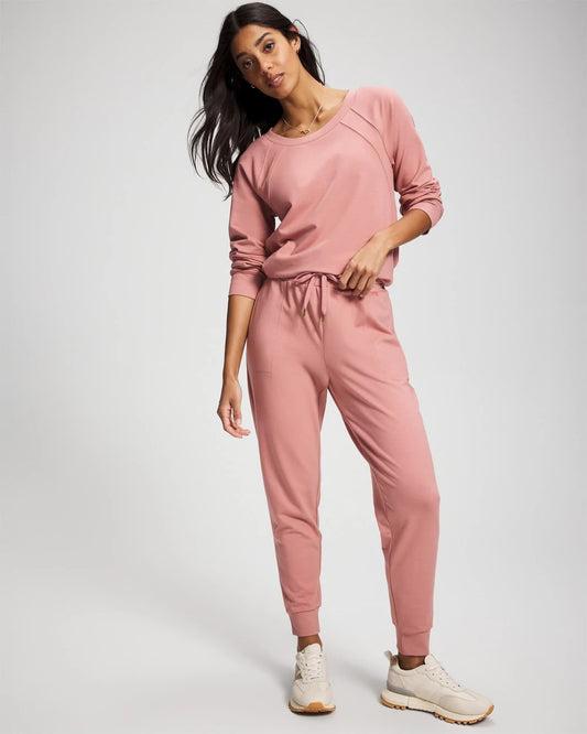 CINDER ROSE Essential Terry Jogger