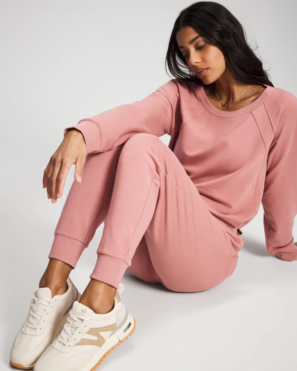 CINDER ROSE Essential Terry Jogger
