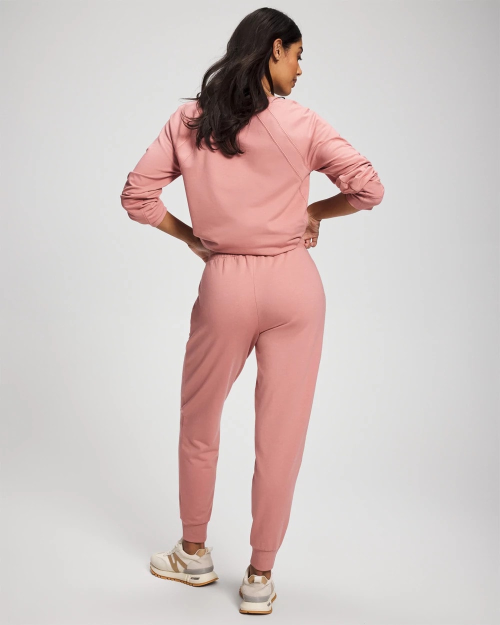 CINDER ROSE Essential Terry Jogger