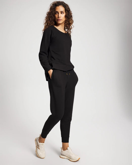 BLACK Essential Terry Jogger
