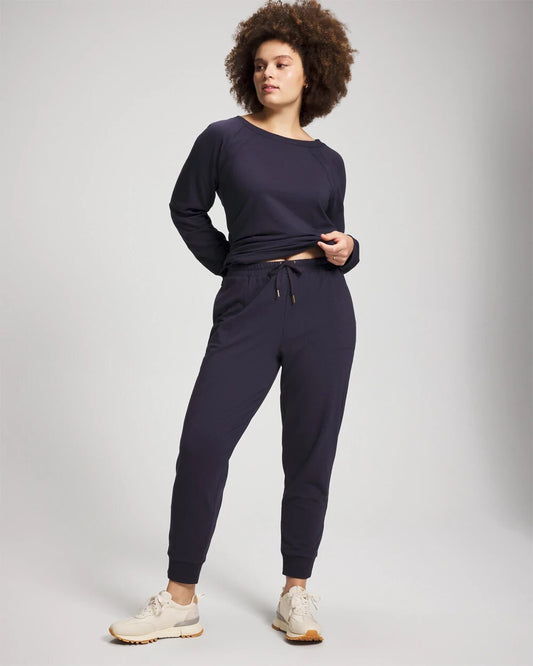 DEEP INDIGO Essential Terry Jogger