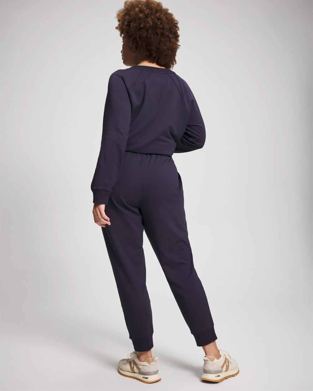 DEEP INDIGO Essential Terry Jogger